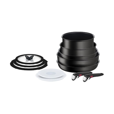 Tefal Ingenio Exception Titanyum 6X Büyük Tencere ve Tava Seti 12 Parça