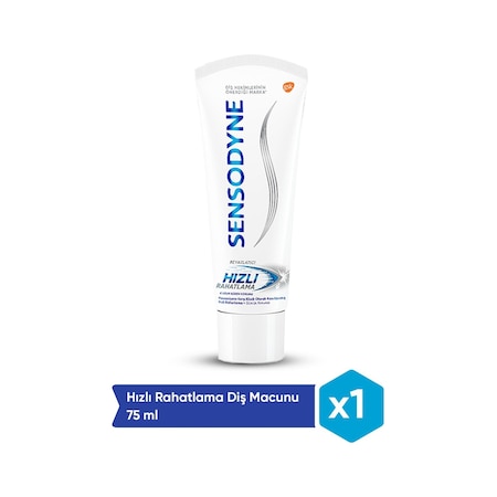 Sensodyne Diş Macunu Hızlı Rahatlama Beyazlatıcı 75 ML