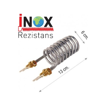 Semaver Rezistansı Helezon 220V 2000W Q6 5 Mm Cr-Nı ( Kırom )