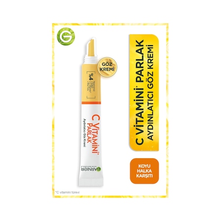 Garnier C Vitamini Parlak Aydınlatıcı Göz Kremi 15 ML