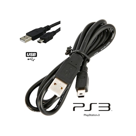 Sony PS3 Joystick Oyun Kolu Usb Şarj Kablosu