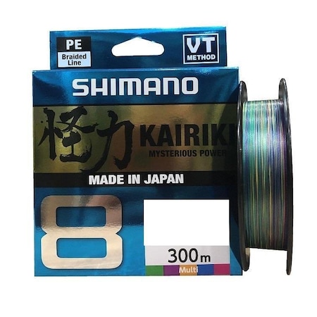 Shimano Kairiki 8 Kat 300 Mt Multicolor Ip Misina