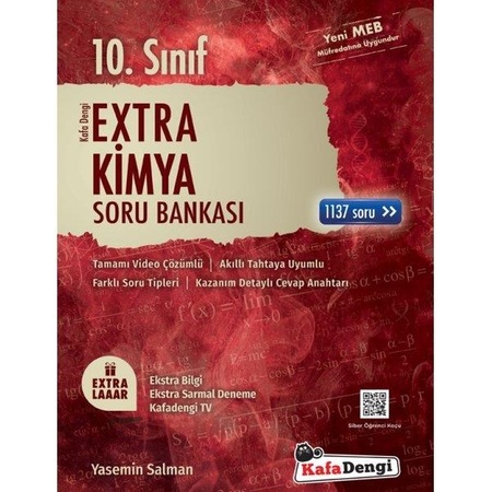 Kafadengi Yayınları 10. Sınıf Extra Kimya Video Çözümlü Soru Bank