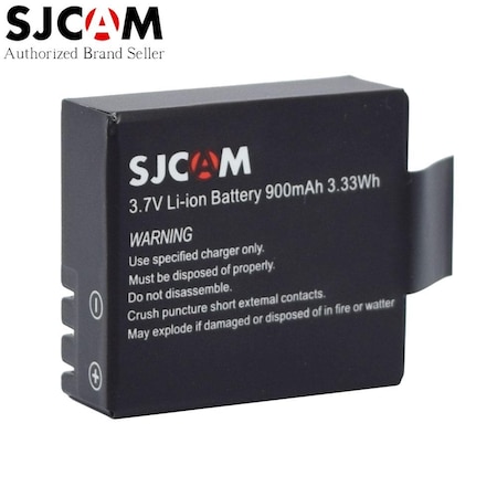 Sjcam Sj4000 Sj5000 Elite M10 Aksiyon Kamera Bataryası 3.7v Pil