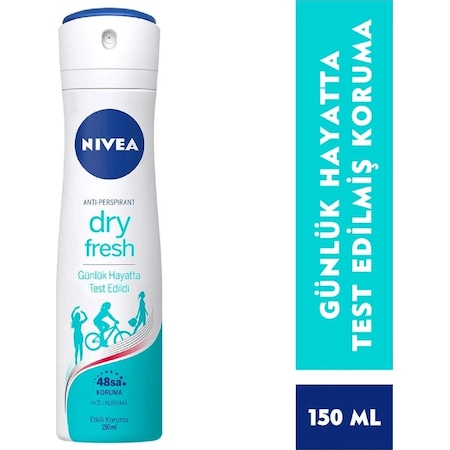 Nivea Dry Fresh Kadın Sprey Deodorant 150 ML