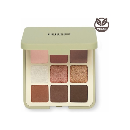 Kiko Green Me Eyeshadow Palette 101 Cool Spice