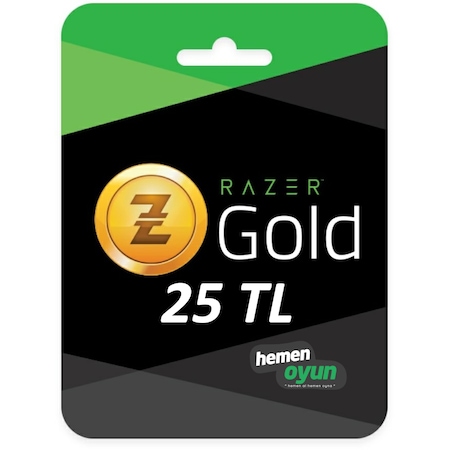25 TL Razer Gold 25 TL Razer Gold E-Pin
