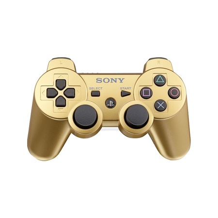 Sony PS3 Oyun Kolu Joystick Altın Sarısı