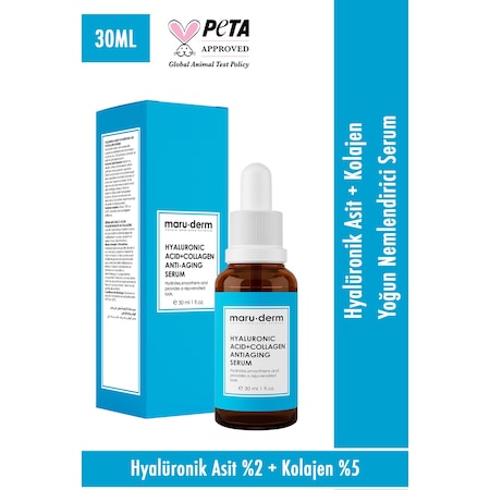 Maruderm Hyalüronik Asit AntiAge Cilt Bakım Serumu 30 ML