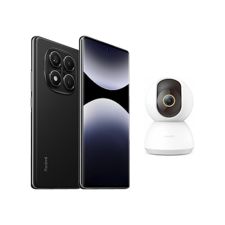 Xiaomi Redmi Note 14 Pro 12 GB 512 GB Siyah + Smart Camera C300 (Xiaomi Türkiye Garantili)