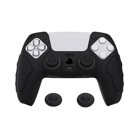 Ps5 Joystick Kol Silikon Kılıf Analog Koruyucu Set Siyah