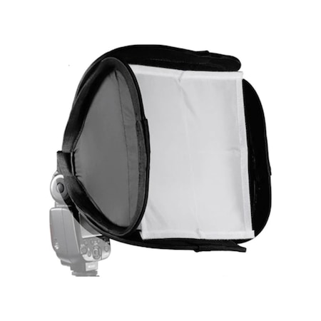 Raypro Tepe Flaşları için 23 x 23 CM Softbox Difüzör