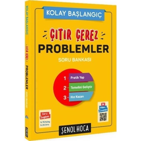 Çıtır Çerez Problemler Soru Bankası Başlangıç - Şenol Hoca Yayınları