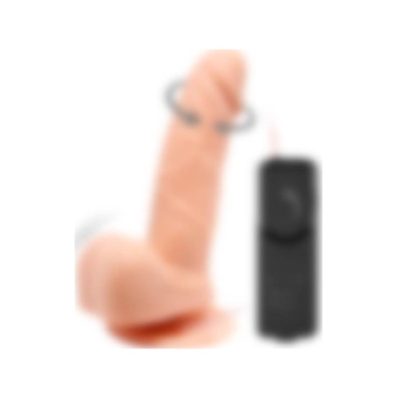 Odins Shop 15 CM Gerçekçi Titreşimli 360° Oynar Başlı Dildo Vibratör Penis