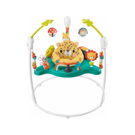 Fisher Price Işıklı Ve Sesli Sevimli Leopar Jumperoo Bebek Aktivite Merkezi Hnd47 - Diğer