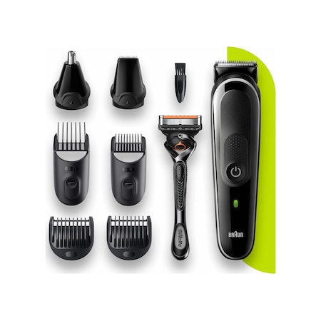 Braun MGK-5360 8'i 1 Arada Saç Sakal Tıraş Makinesi Seti + Gillette