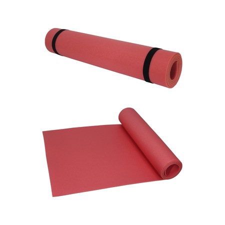 Foam Store Yoga Pilates Matı Düz 155x60 Cm 5mm Pembe