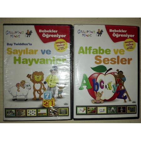 Bebekler Öğreniyor (alfabe Ve Sesler)-(sayılar Ve Hayvanlar) Vcd