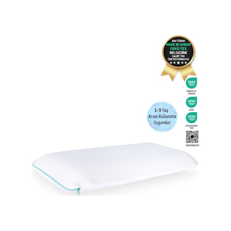 Viscotex Viscotex Visco Hava Kanallı Çocuk Yastığı Kids Pillow