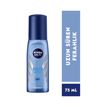 Nivea Fresh Active Pump Erkek Sprey Deodorant 75 ML