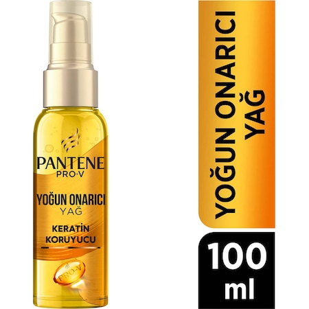 Pantene Keratin Özlü Onarıcı E Vitaminli Saç Bakım Yağı 100 ML