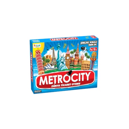 Zeno Toys Metrocity Dünya Emlak Ticareti Oyunu