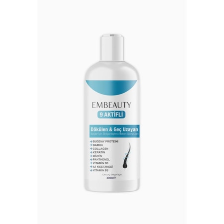 Embeauty Kolajen & Keratin Saç Dökülmesine Karşı Şampuan 400 ML