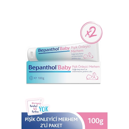 Bepanthol Baby Pişik Önleyici Merhem 2x100 G