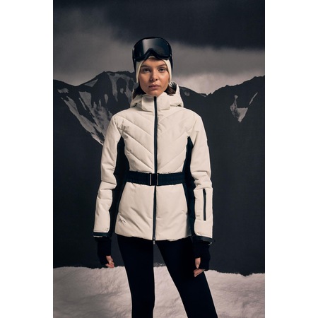 Defacto DeFactoFit Su İtici Slim Fit Kapüşonlu Polar Astarlı Kayak Kıyafeti Mont A3515AX23WNWT80