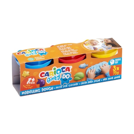 Carioca Baby Oyun Hamuru 3 Renk 75Gr 43179