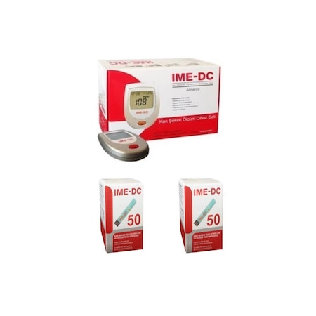 Ime-Dc Şeker Ölçüm Cihazı + 2 x 50 Strip