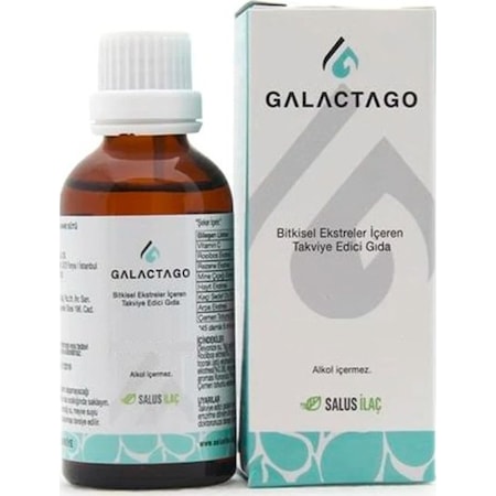 Galactago Emziren Anneler İçin Bitkisel Damla 100 ML