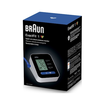 Braun ExactFit 1 BUA 5000 Üst Koldan Ölçer Tansiyon Aleti Siyah