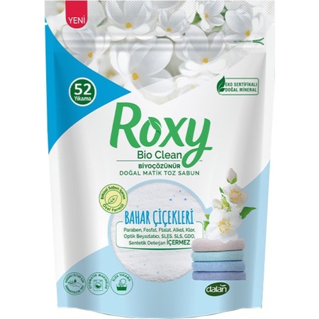 Dalan Roxy Bio Clean Matik Sabun Tozu 1.6Kg Bahar Çiçekleri (52 Y