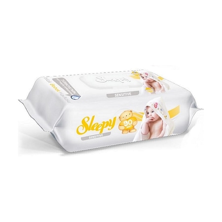 Sleepy Sensitive Hassas Ciltlere Özel Islak Bebek Havlusu 12 x 90'lı 1080 Yaprak