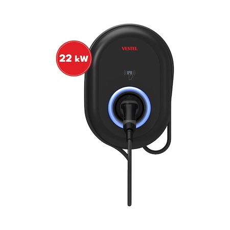 Vestel EVC04 Kablolu 22 kW Elektrikli Araç Şarj İstasyonu