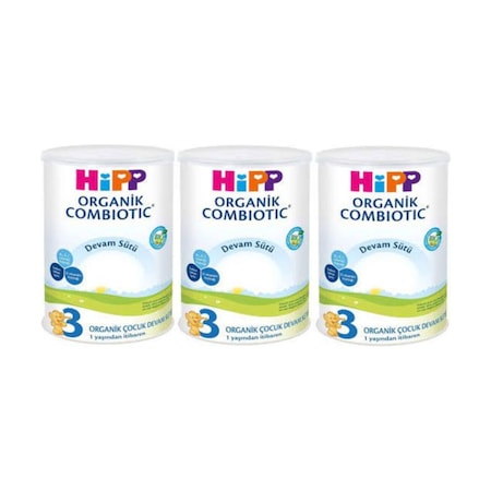 Hipp 3 Organic Combiotic Devam Sütü 350 Gr 1x3 Adet