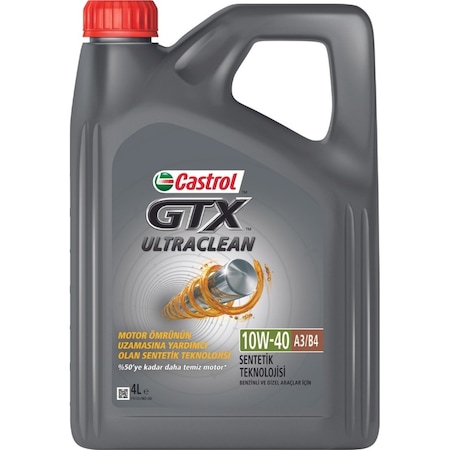 Castrol GTX Ultraclean 10W-40 A/B Motor Yağı