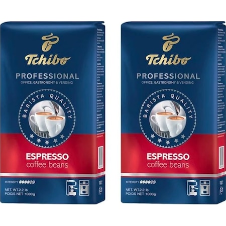 Tchibo Profesional Espresso Çekirdek Kahve 2 x 1 KG