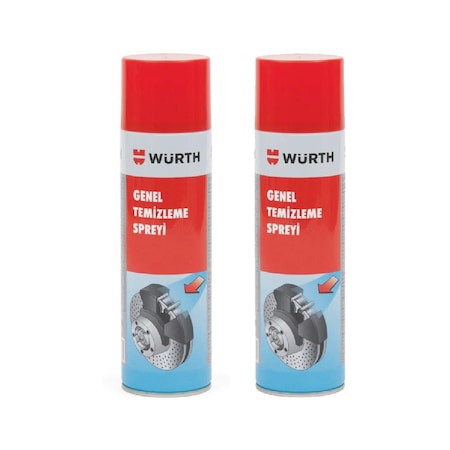 Würth Fren Balata ve Genel Temizleme Spreyi 2 x 500 ML