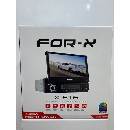 Forx X-616 7 İnç İndash Oto Teyp