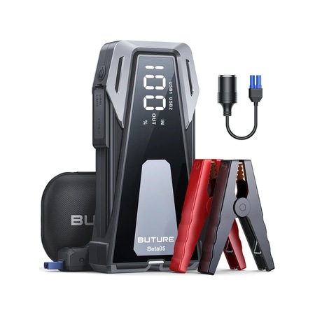 Buture BETA05 4000A 23800mah Taşınabilir Akü Takviye Kiti (Çanta + Led Lamba + Powerbank)
