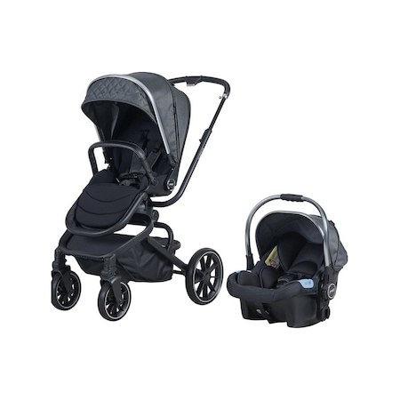 Prego 2045 Calista Travel Bebek Arabası Gri-10158