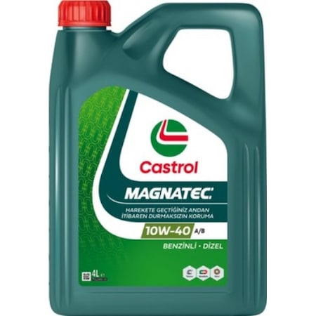 Castrol Magnatec 10W-40 A/B Yarı Sentetik Motor Yağı 4 L