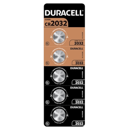 Duracell Özel 2032 Lityum Düğme Pil 3V (CR2032) 5 Adet