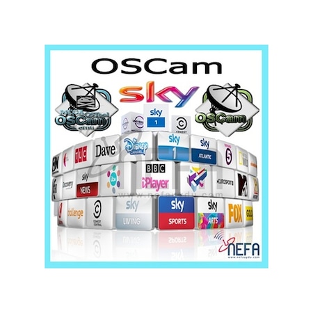 Oscam Full 12 Aylık Süper Paket 4K-Hd-Sd