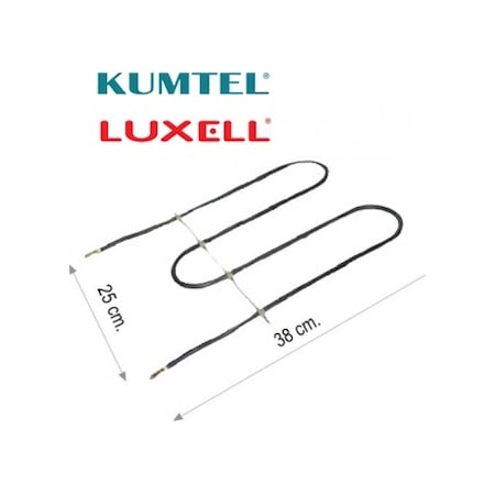 Luxell-Kumtel Uyumlu Marka M Tipi Fırın Rezistansı 800 Watt