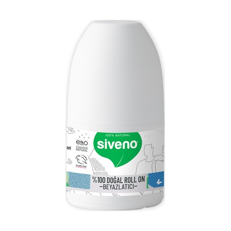 Siveno Vegan Beyazlatıcı Etkili Roll-On Deodorant 50 ML