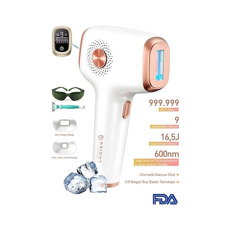 Bright Elegance BE-9030 Buz Lazer IPL Epilasyon