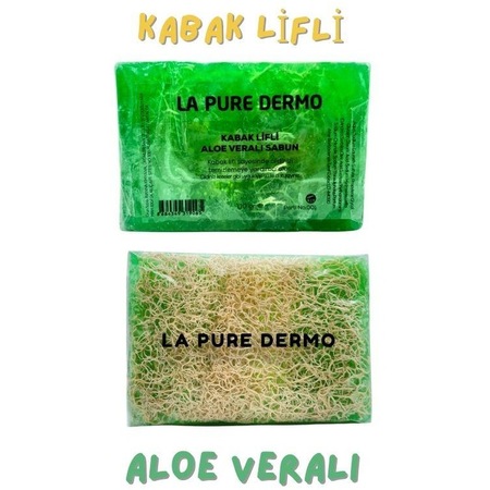 La Pure Dermo Aloe Vera Kabak Lifli Sabun 110 G
